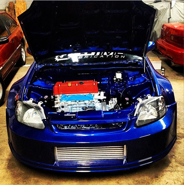 Sedrick aka FastGuy builds SFWD Civic | FabricationLife